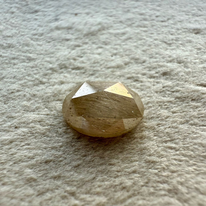 Salt and Pepper 2.18 CT Oval Loose Diamond