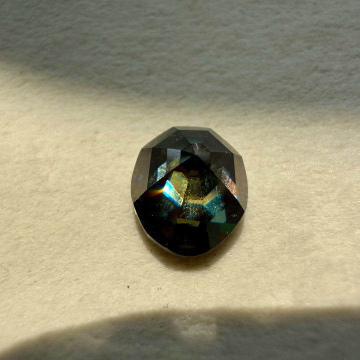 Salt and Pepper 2.58 CT Oval Loose Diamond