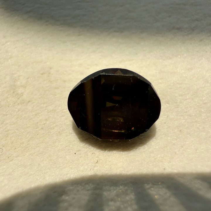 Salt and Pepper 2.58 CT Oval Loose Diamond