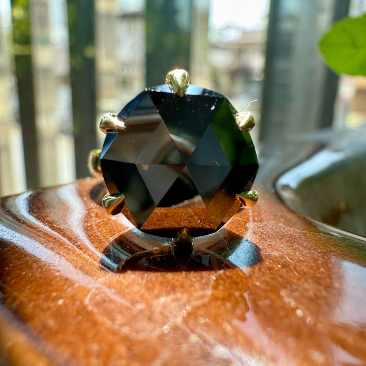 Cluster Solitaire Salt and Pepper 3.00 CT Round Cut Ring for Gift