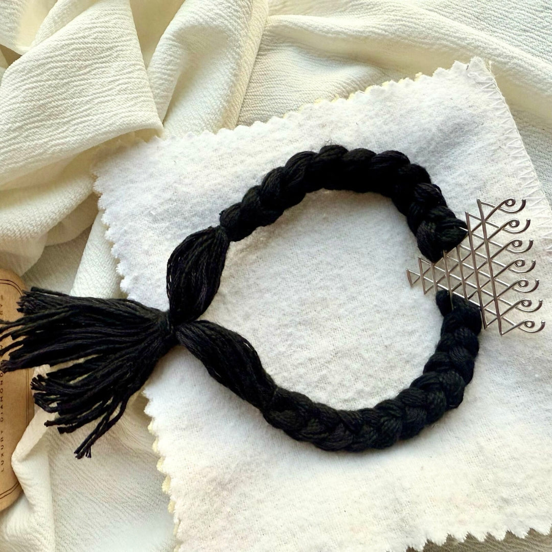 Handmade Sterling Silver Navagraha Yantra Bracelet