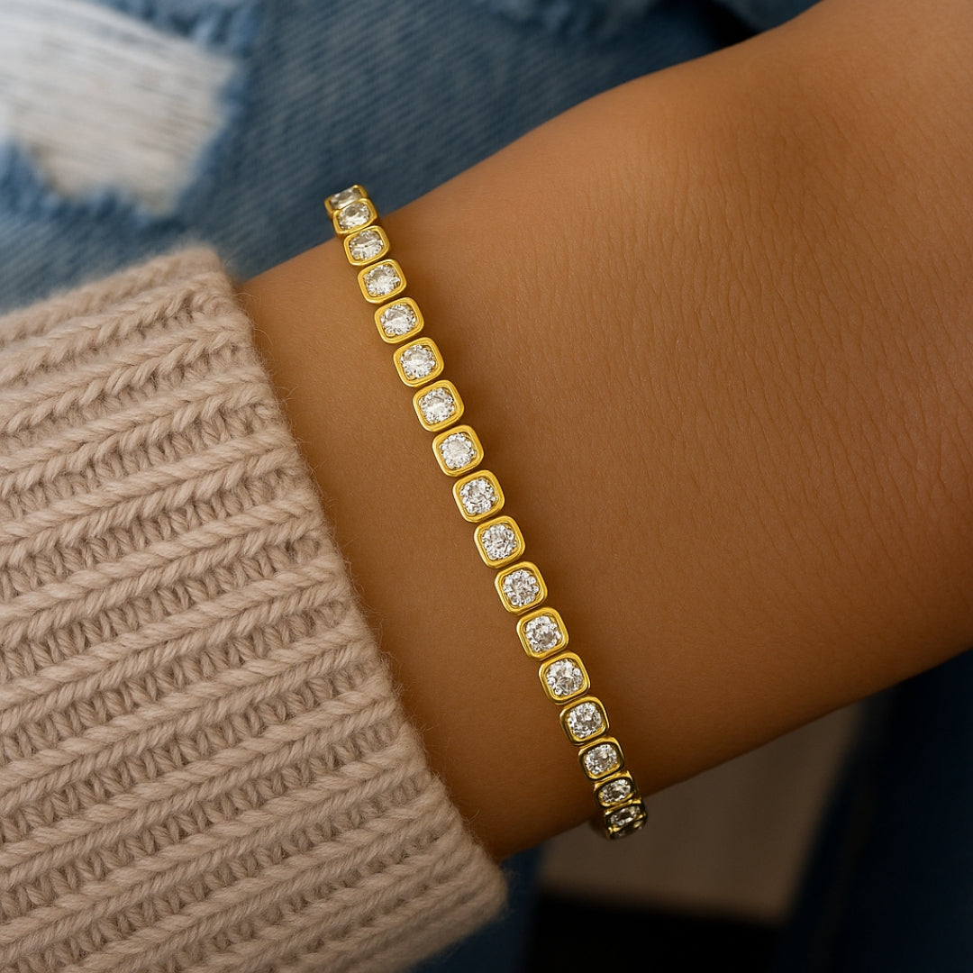 Lab Grown Diamond Tennis Bracelet for Her