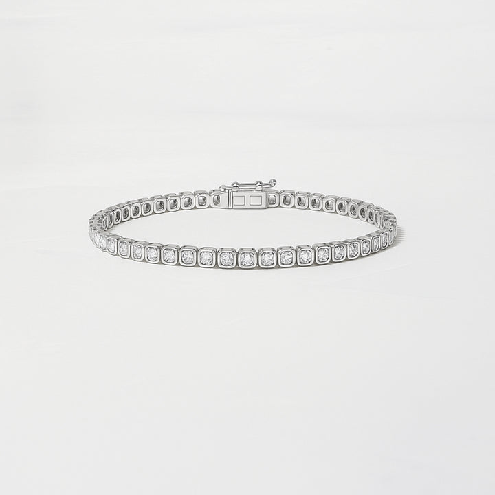 Lab Grown Diamond Tennis Bracelet for Her