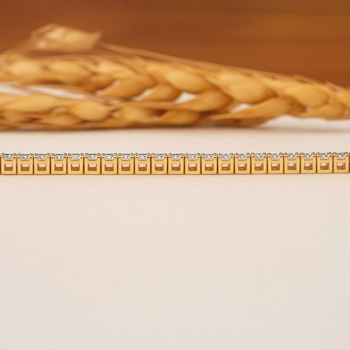 Lab Grown 4.00 Carat Diamond Tennis Bracelet