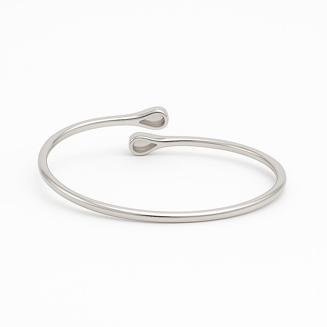 1.00 Carat Lab Grown Pear Cut Adjustable Bracelet