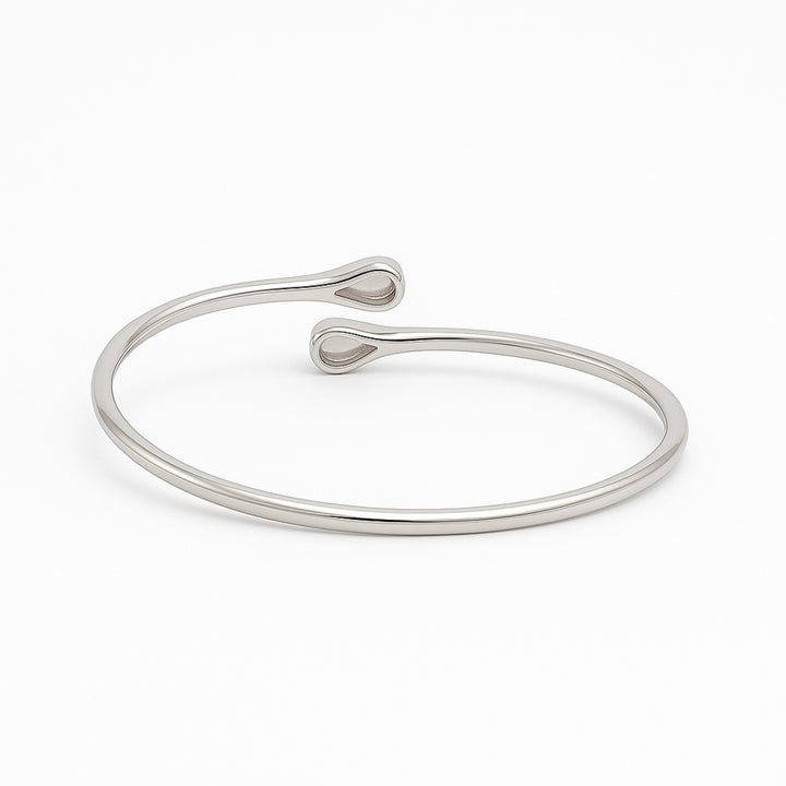 1.00 Carat Lab Grown Pear Cut Adjustable Bracelet