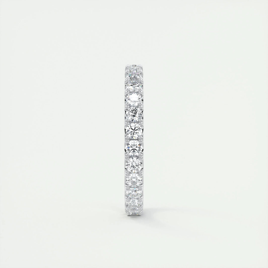 Moissanite 3.40 CT Round Cut Diamond Boho & Hippie Anniversary Band