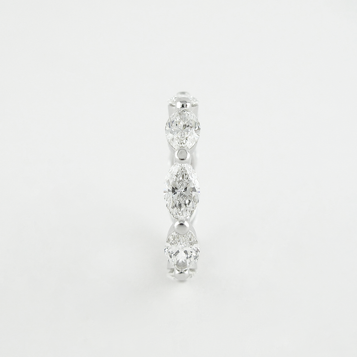 Moissanite 2.30 CT Marquise Cut Diamond Boho & Hippie Anniversary Band