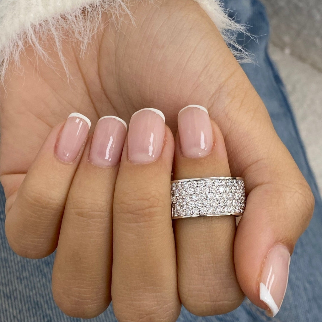 Moissanite 1.52 CT Round Cut Diamond Victorian Handmade Band