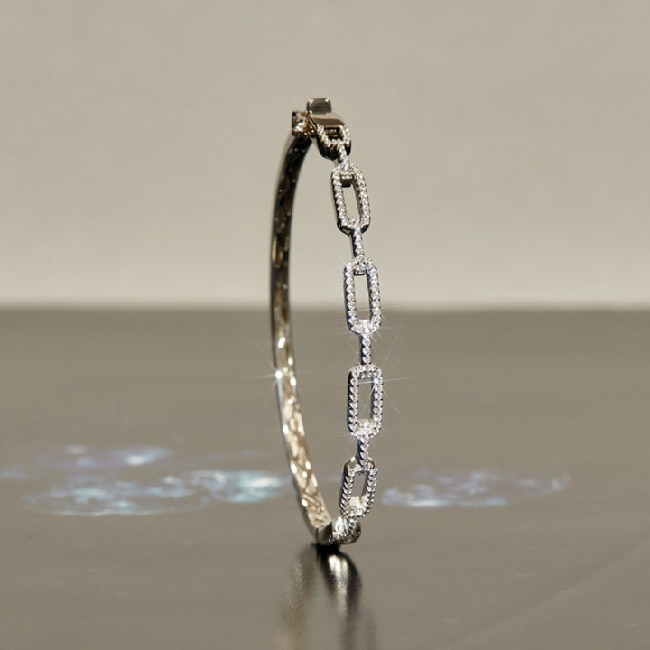 Moissanite 14.00 CT Round Diamond Gothic Bracelet