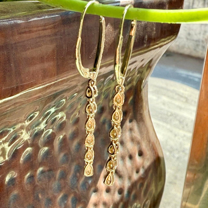 2.66 CT Round Diamond Earrings for Women, Moissanite Diamond Hoop Earrings