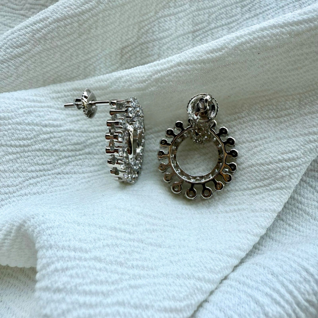 Luminous Elegance Diamond Fashion Earrings