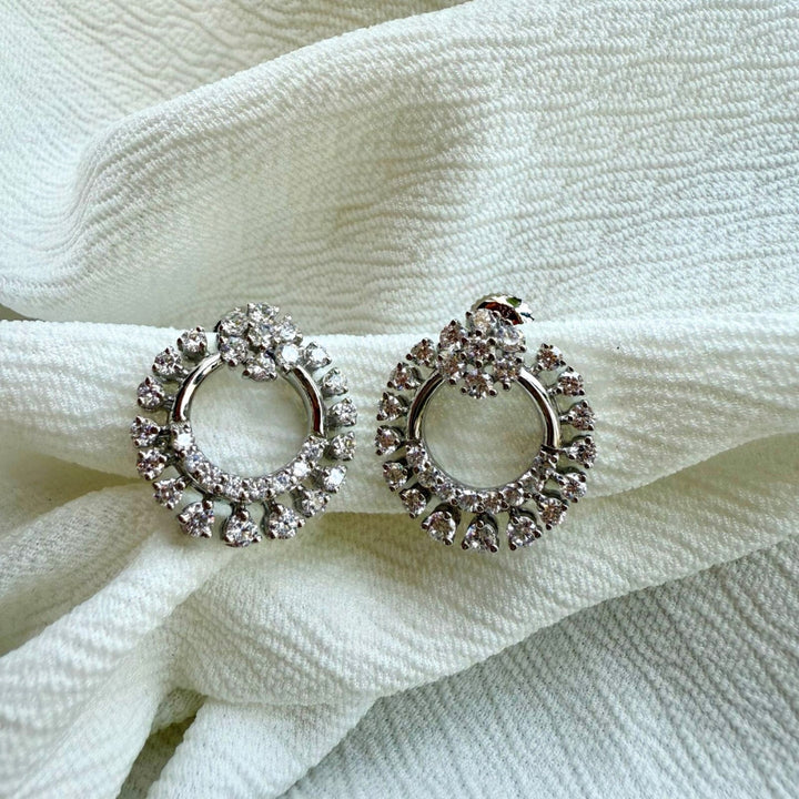 Luminous Elegance Diamond Fashion Earrings