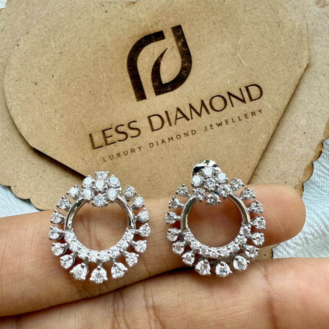 Luminous Elegance Diamond Fashion Earrings