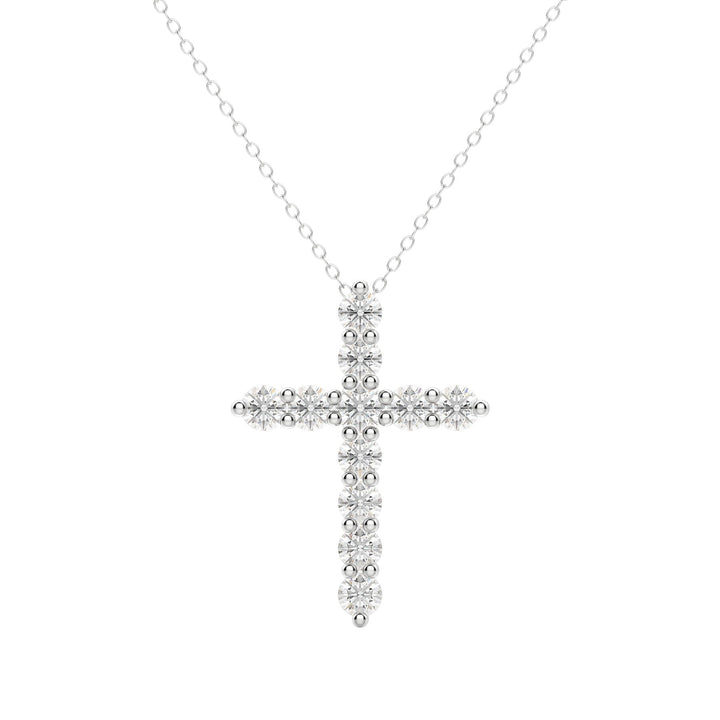 Moissanite 0.50 CT Round Diamond Necklace