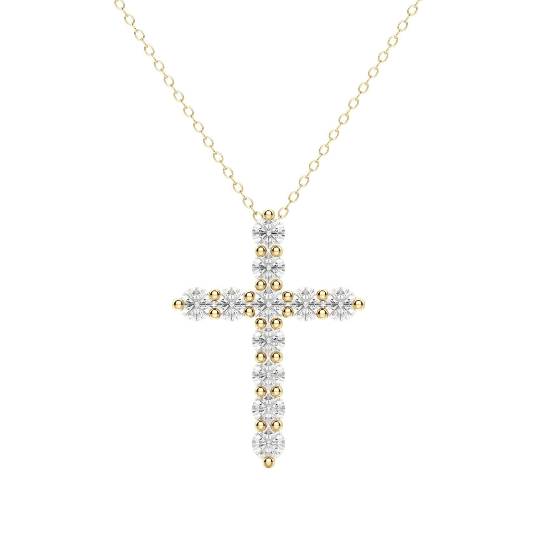 Moissanite 0.50 CT Round Diamond Necklace