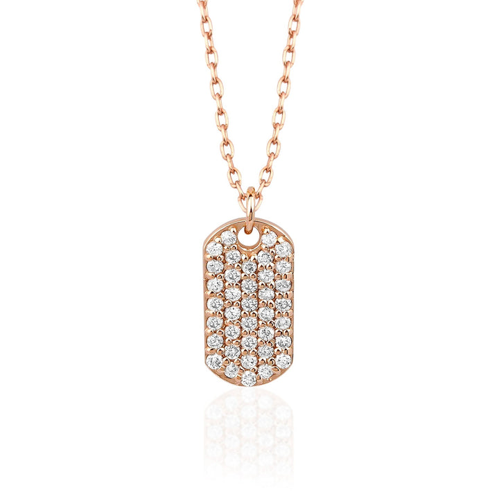 Moissanite 0.60 CT Round Diamond Art Deco Necklace