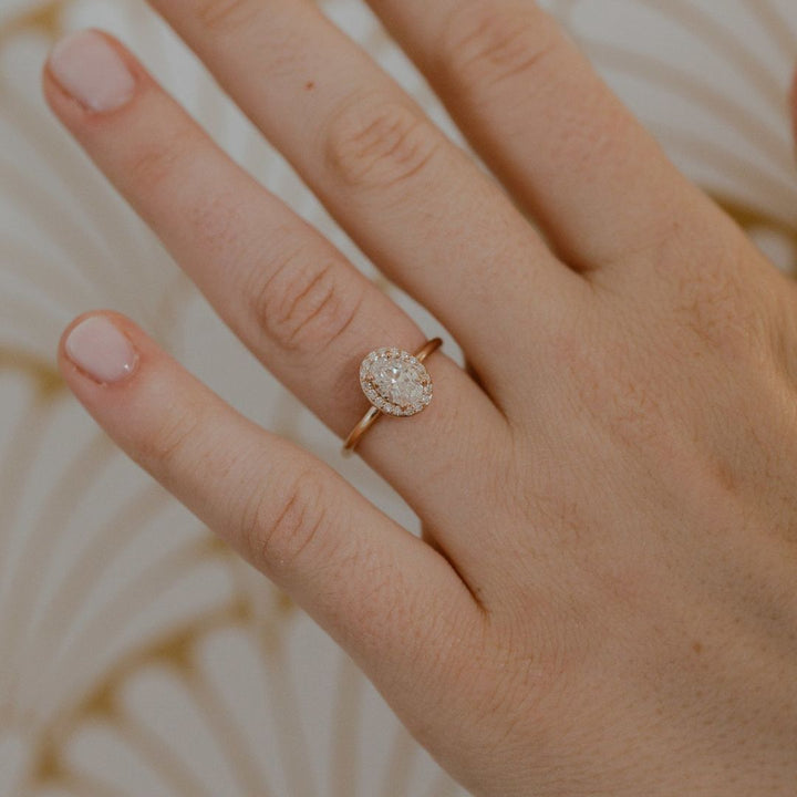 Moissanite 3.25 CT Oval Cut Diamond Victorian Engagement Ring
