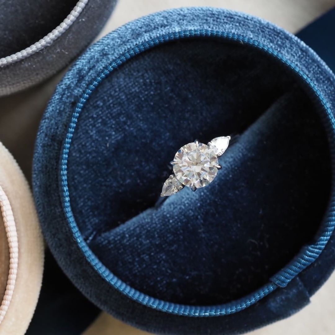 Moissanite 3.60 CT Round Cut Diamond  Art Deco Engagement Ring
