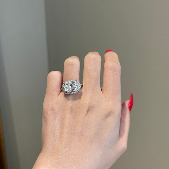 wedding halo ring