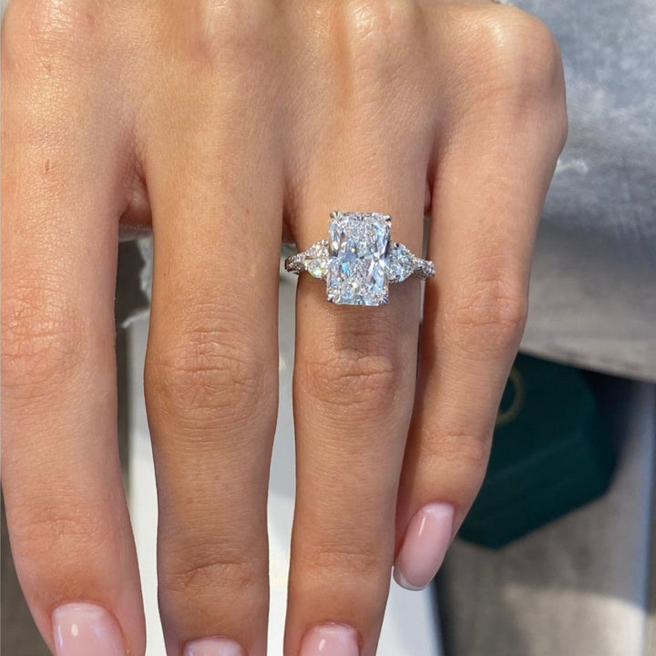 radiant diamond  ring