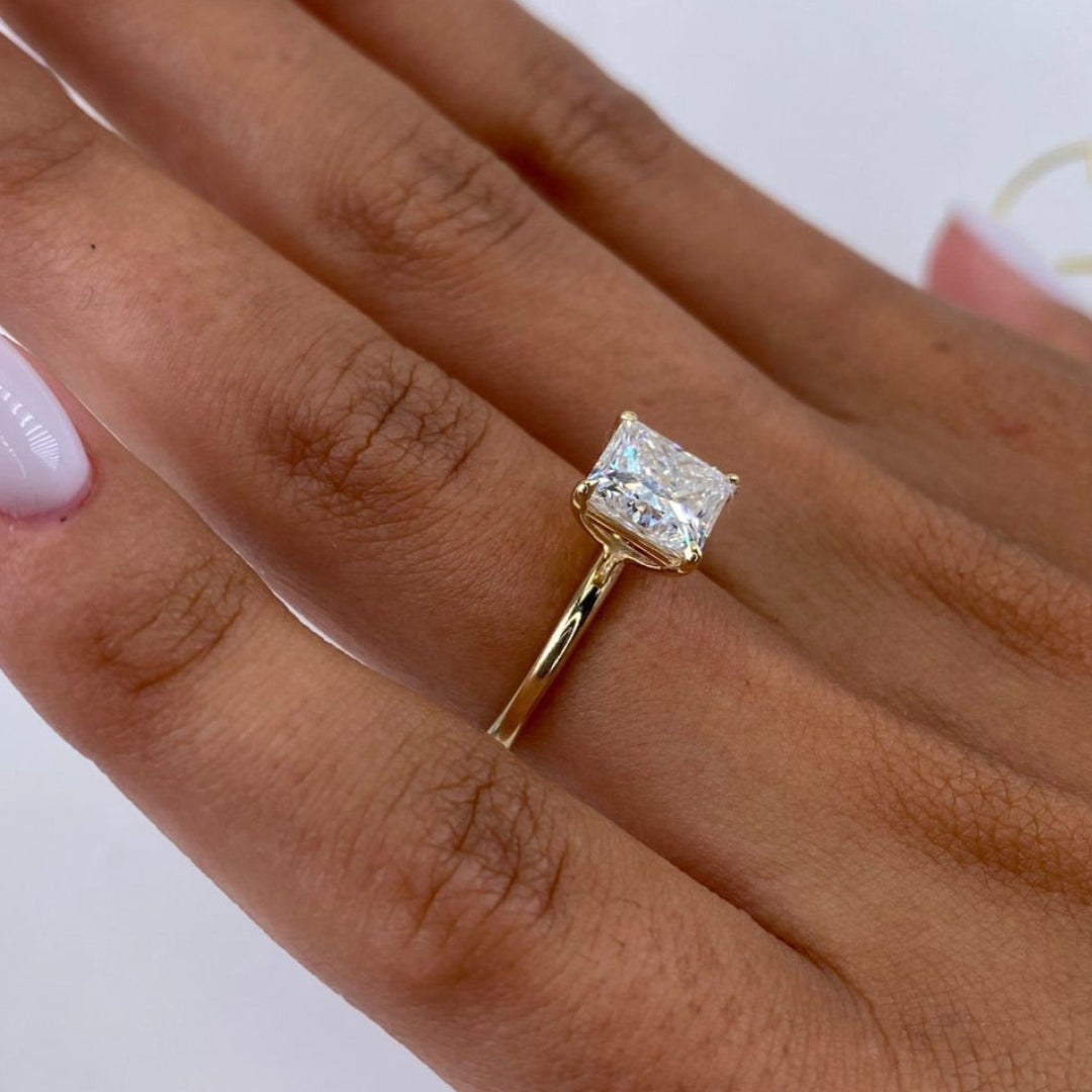 Princess style ring