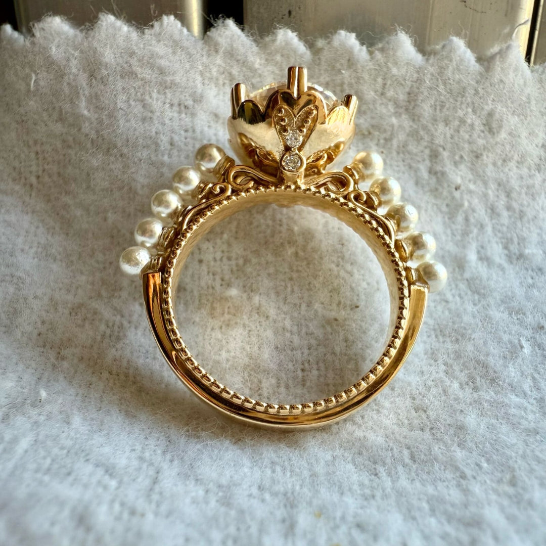 Portuguese diamond ring for women
