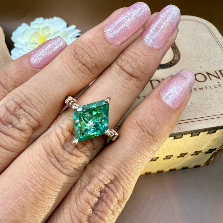 Kite cut ring for women