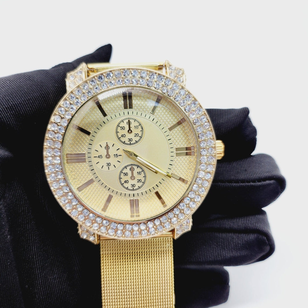 Moissanite 40.59 CT Round Cut Diamond Boho & Hippie Watch