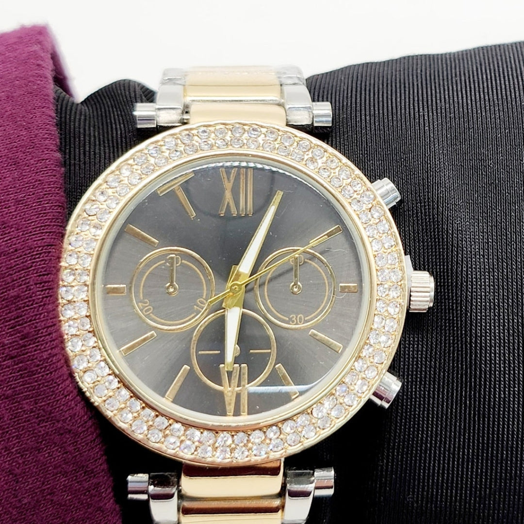 Moissanite 30.00 CT Round Cut Diamond Art Nouveau Watch