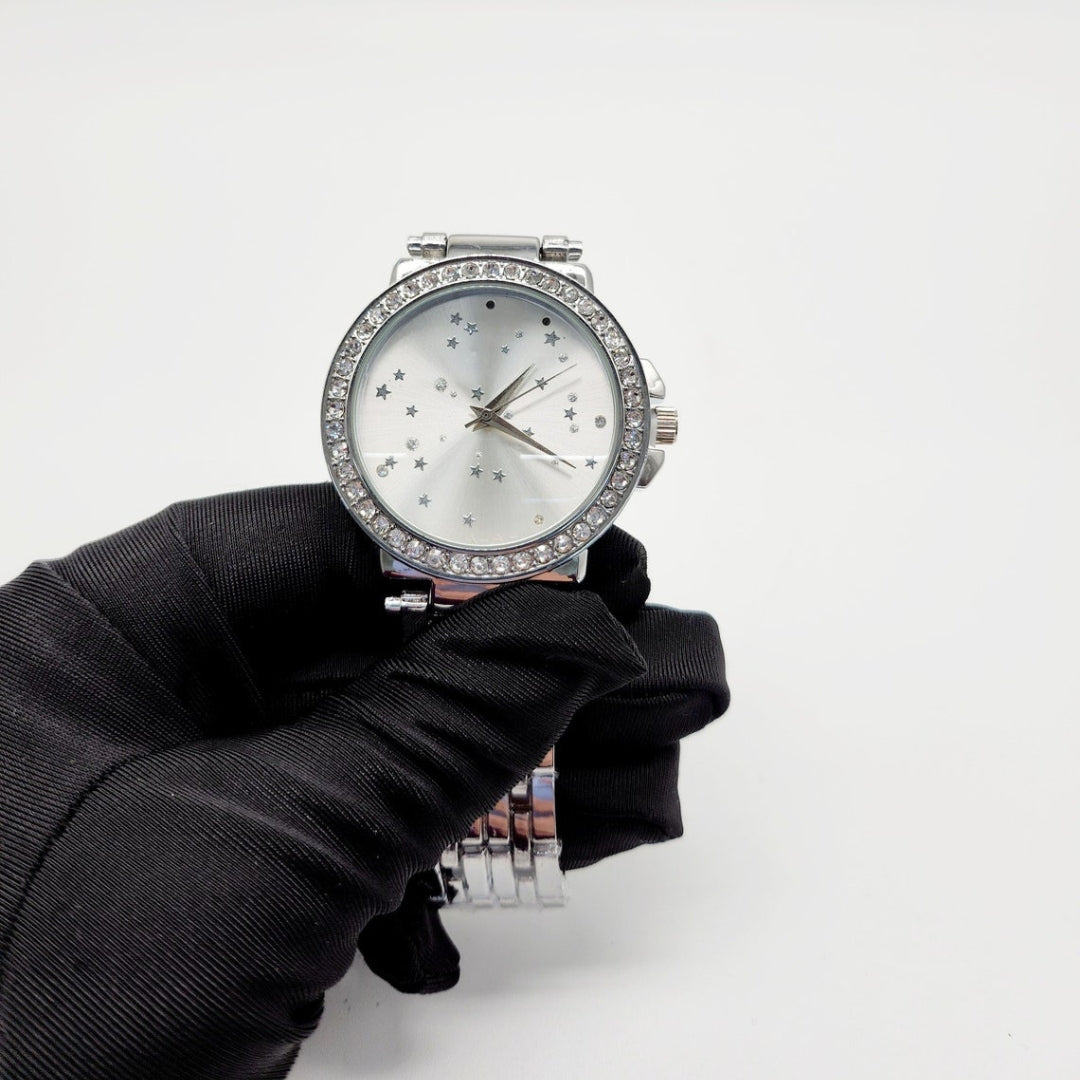 Moissanite 16.84 CT Round Cut Diamond Celtic Watch