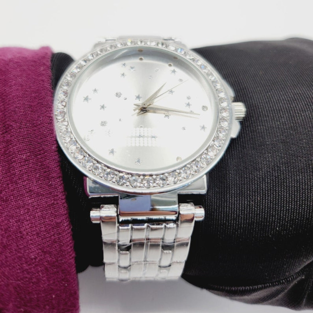 Moissanite 16.84 CT Round Cut Diamond Celtic Watch