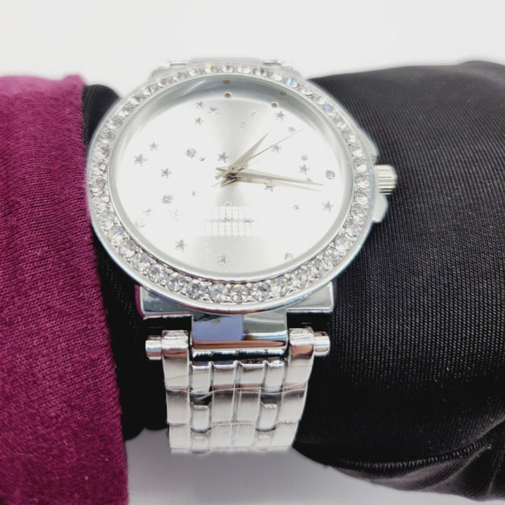 Moissanite 16.84 CT Round Cut Diamond Celtic Watch