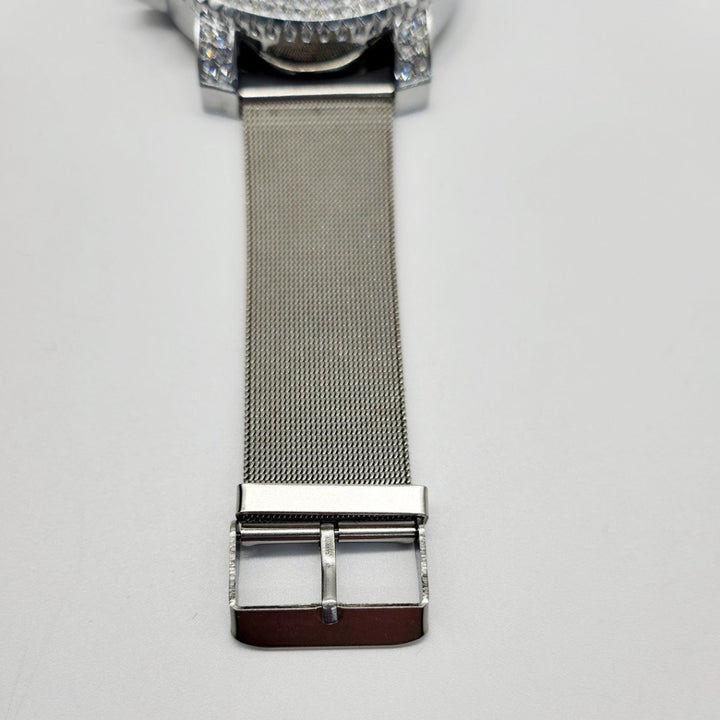 Moissanite 25.94 CT Round Cut Diamond Art Nouveau Watch