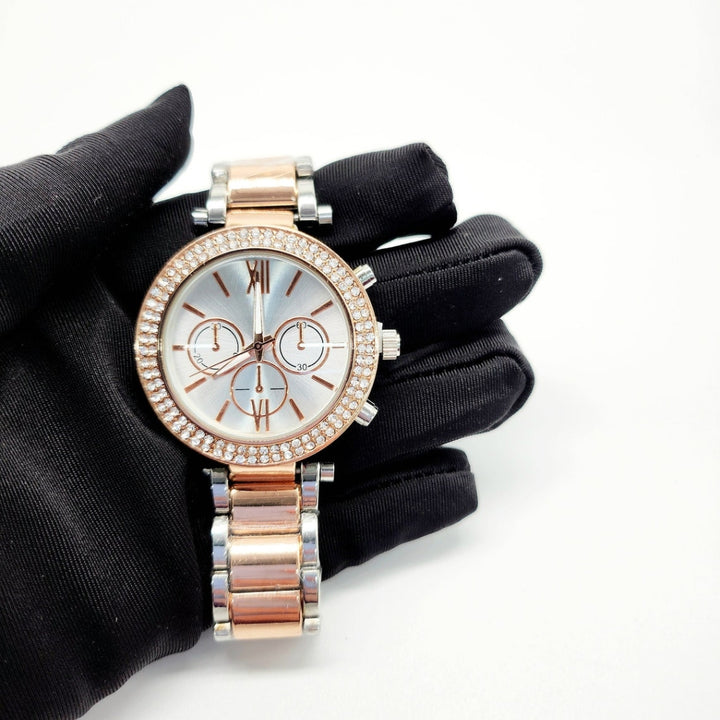 Moissanite 16.46 CT Round Cut Diamond Avant Grade Watch