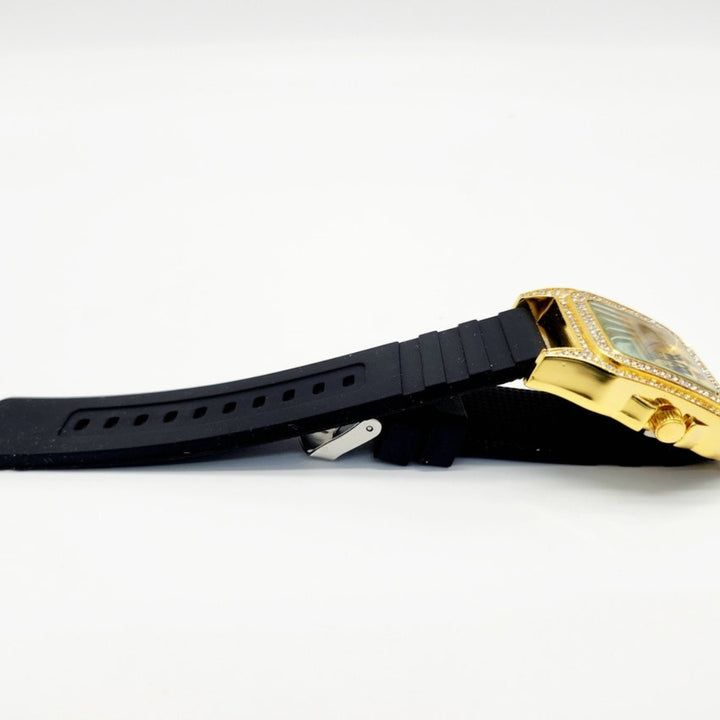 Moissanite 28.94 CT Round Cut Diamond Victorian Watch