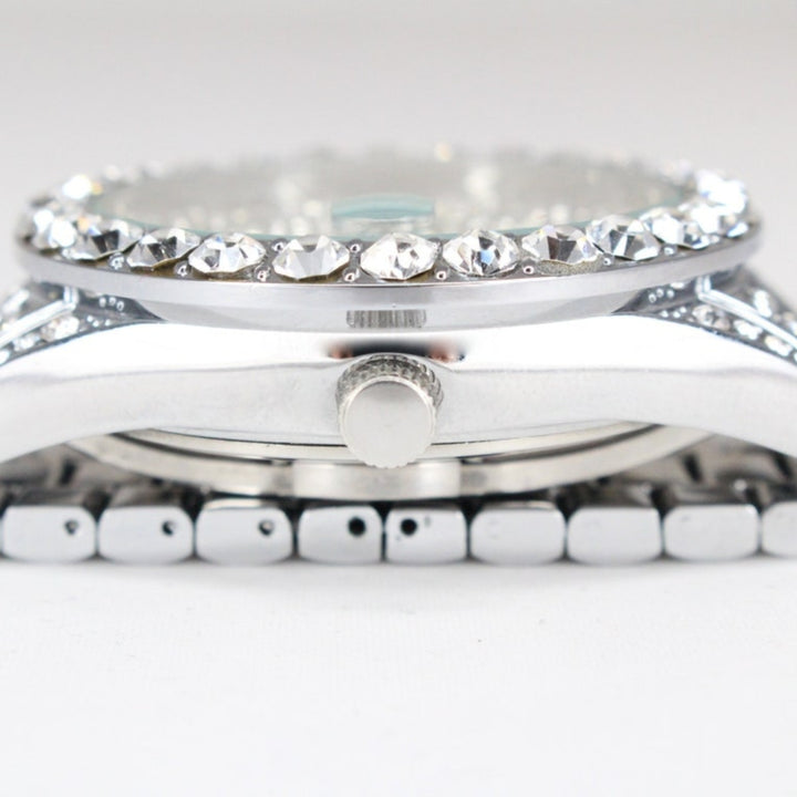 Moissanite 42.31 CT Round Cut Diamond Art Deco Watch