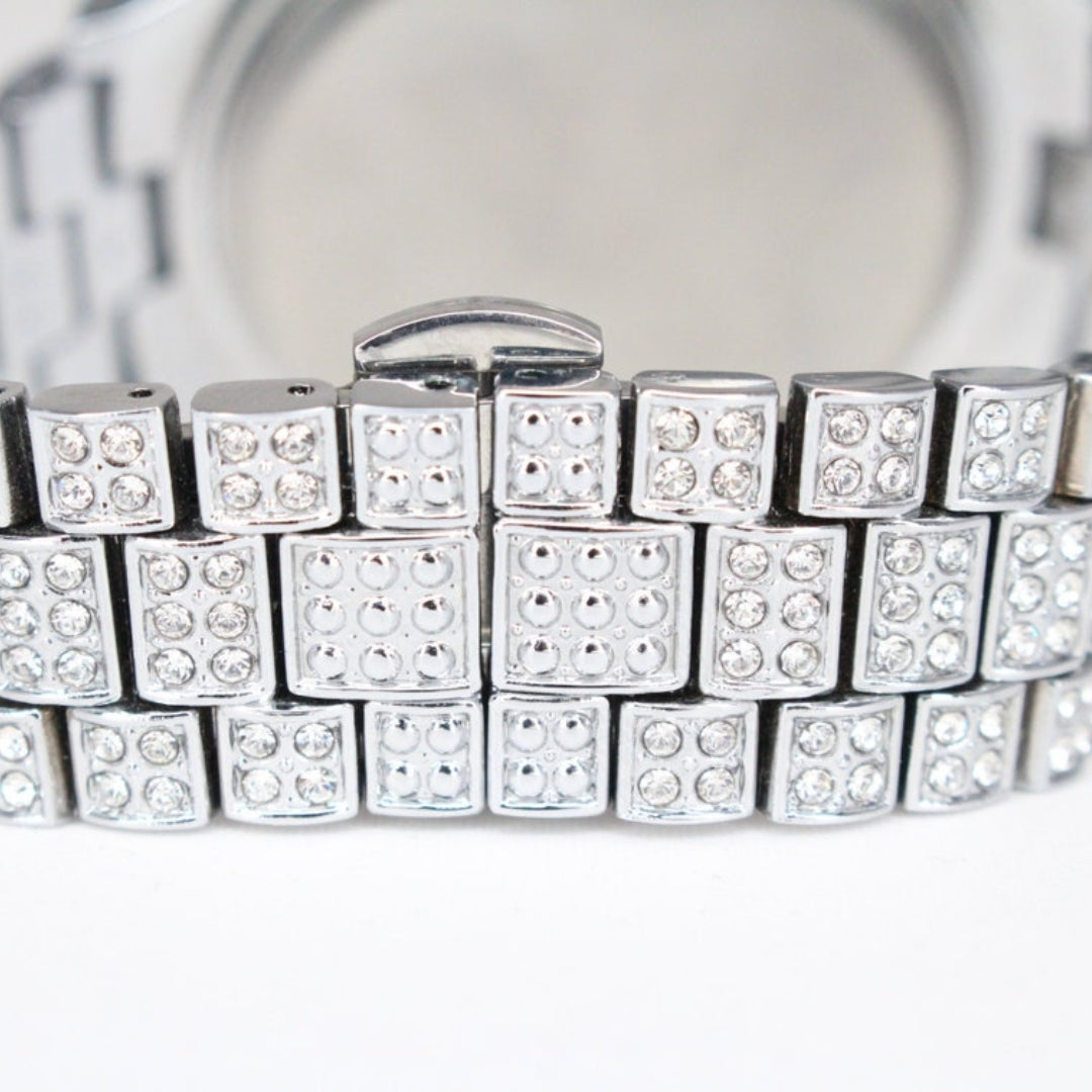 Moissanite 42.31 CT Round Cut Diamond Art Deco Watch