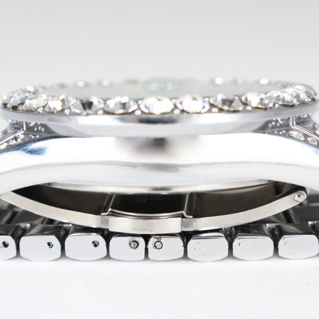 Moissanite 42.31 CT Round Cut Diamond Art Deco Watch