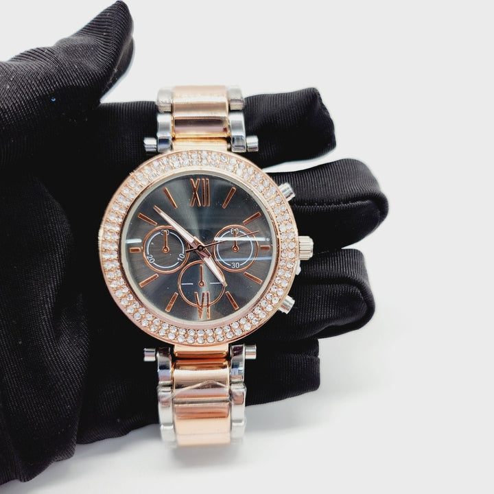 Moissanite 11.24 CT Round Cut Diamond Edwardian Watch