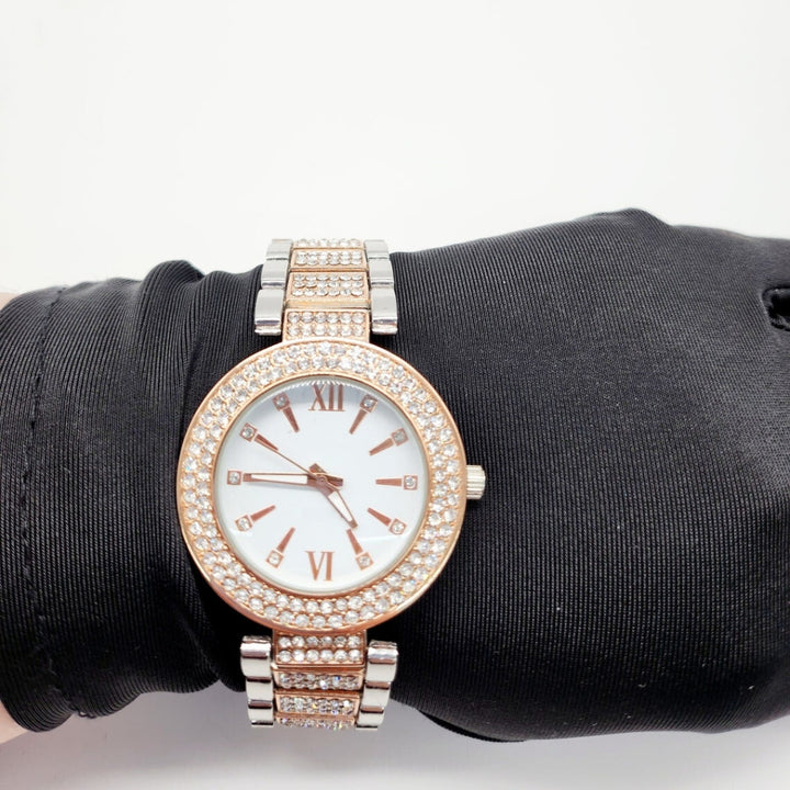 Moissanite 36.84 CT Round Cut Diamond Minimalist Watch