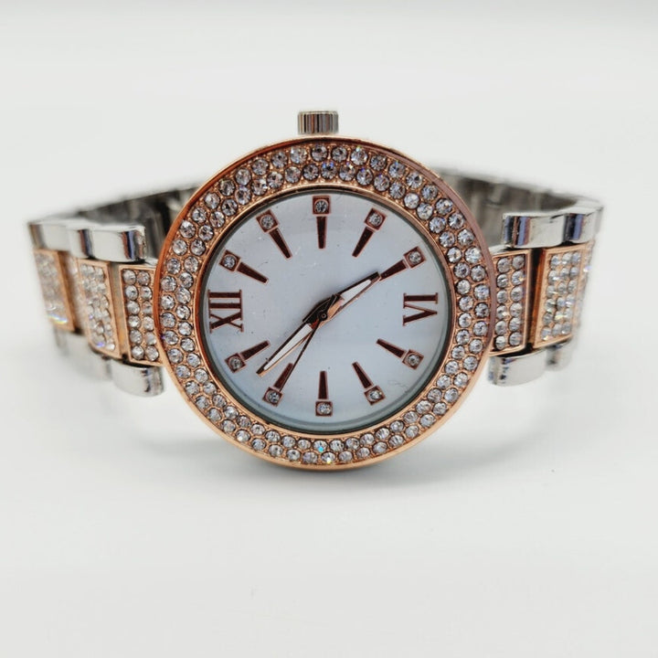 Moissanite 36.84 CT Round Cut Diamond Minimalist Watch