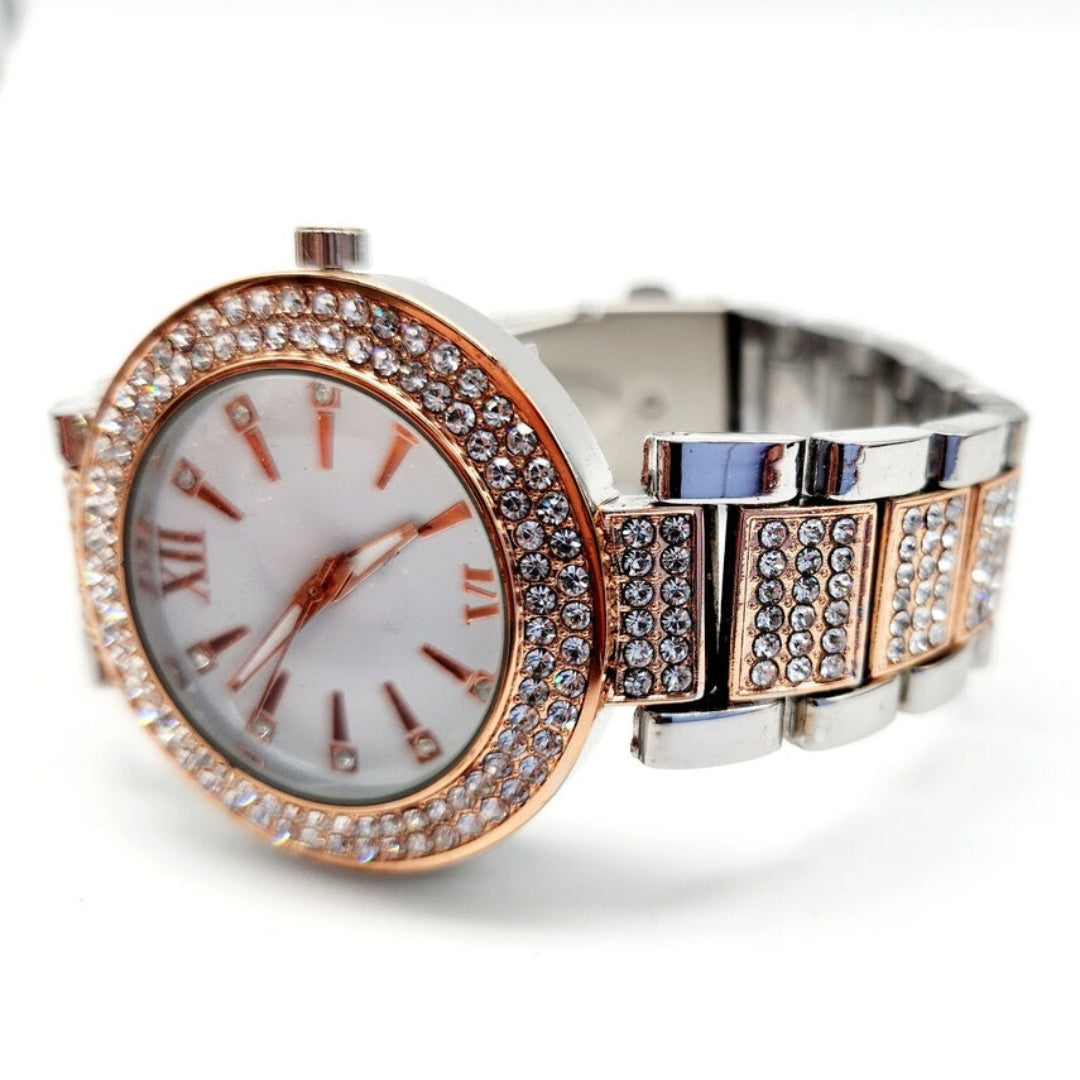 Moissanite 36.84 CT Round Cut Diamond Minimalist Watch