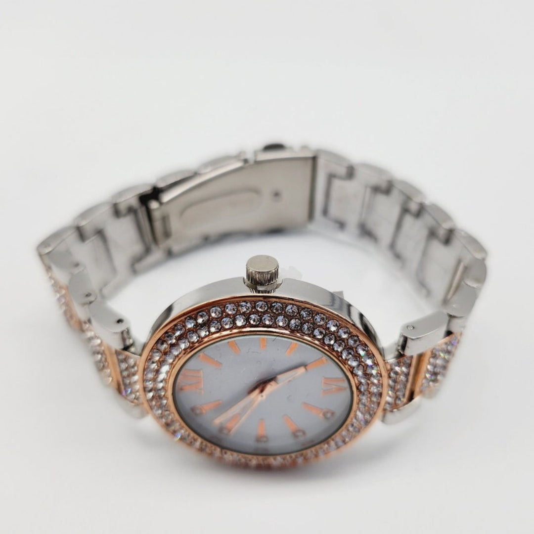 Moissanite 36.84 CT Round Cut Diamond Minimalist Watch