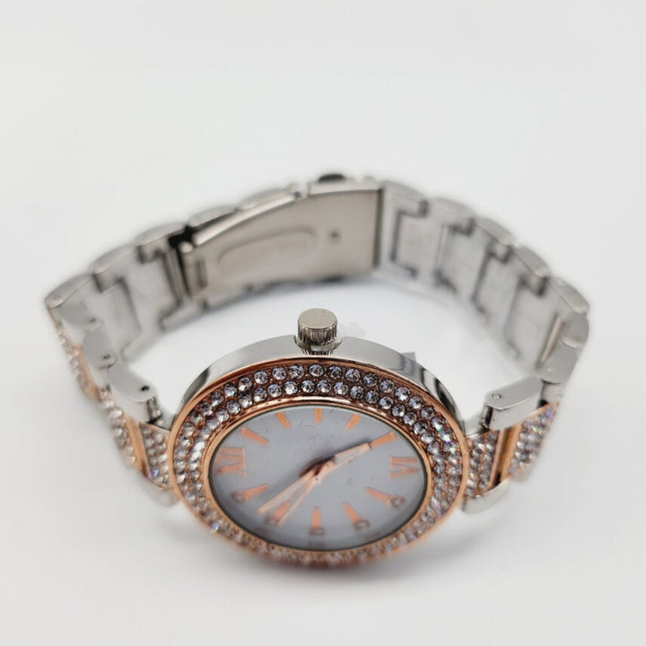 Moissanite 36.84 CT Round Cut Diamond Minimalist Watch