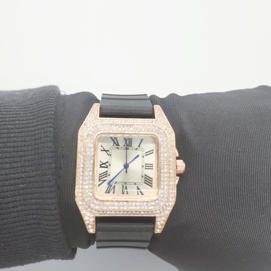 Moissanite 19.65 CT Round Cut Diamond Boho & Hippie Watch