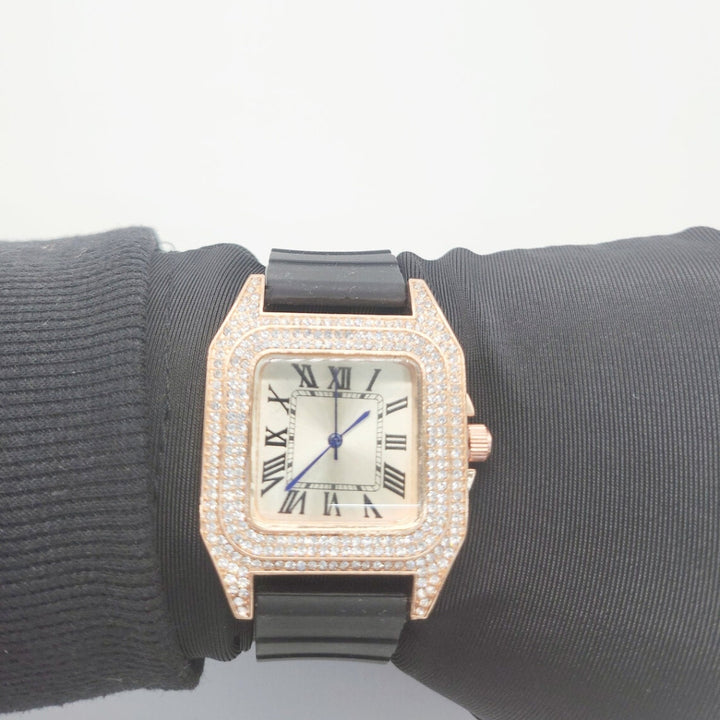 Moissanite 19.65 CT Round Cut Diamond Boho & Hippie Watch