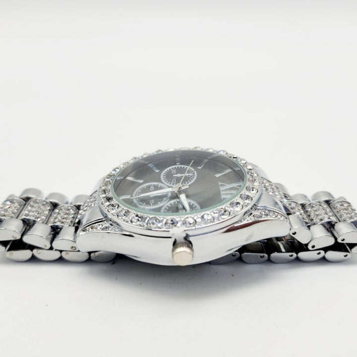 Moissanite 34.64 CT Round Cut Diamond Celtic Watch