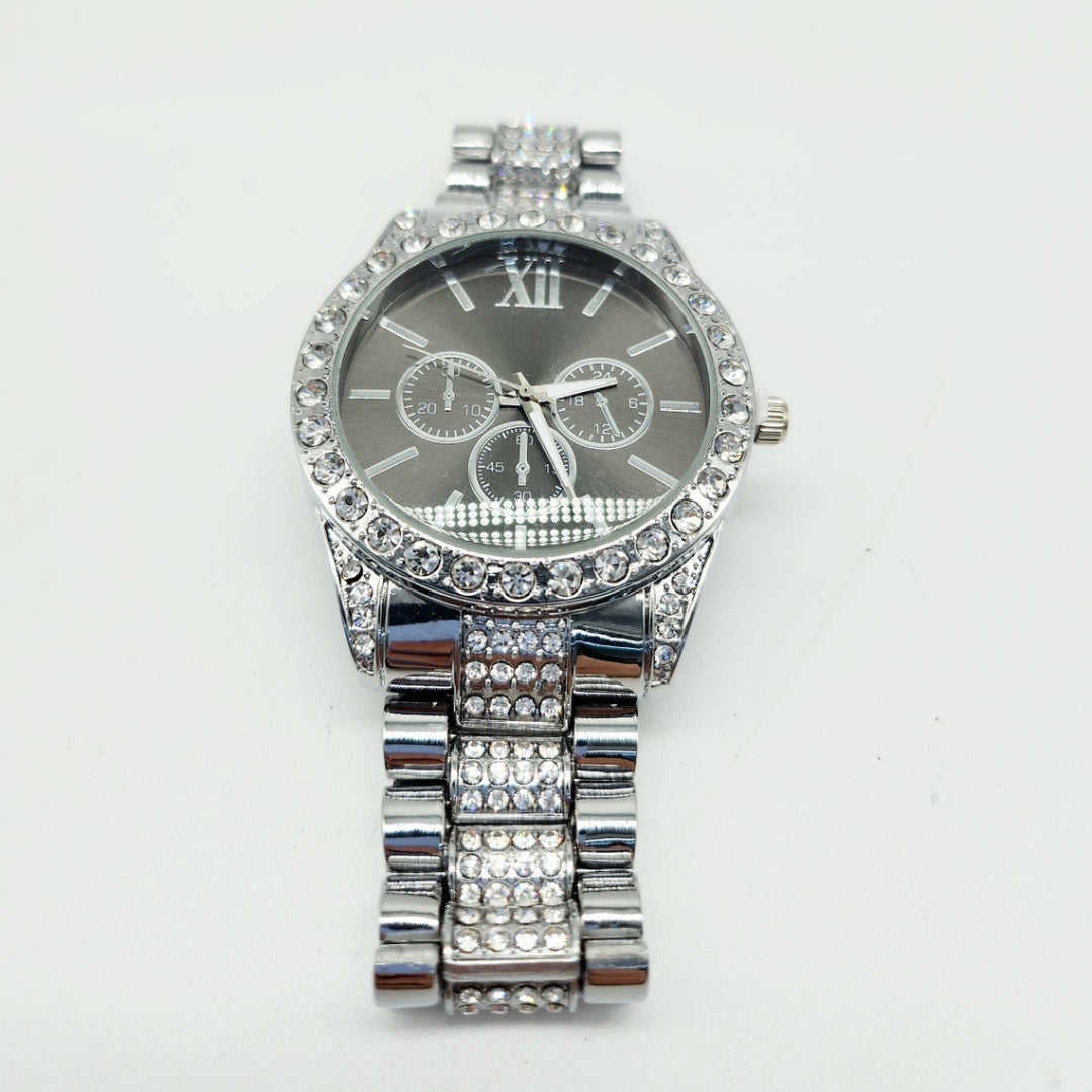 Moissanite 34.64 CT Round Cut Diamond Celtic Watch