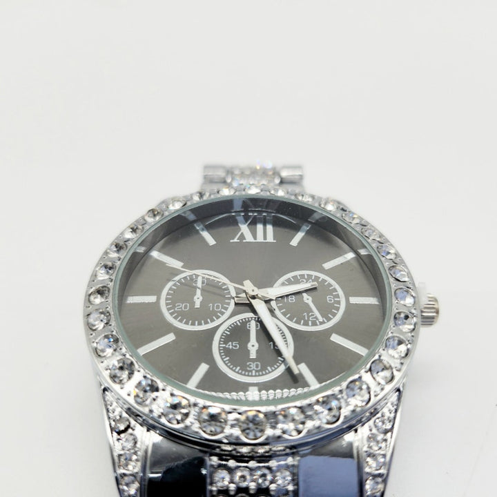 Moissanite 34.64 CT Round Cut Diamond Celtic Watch